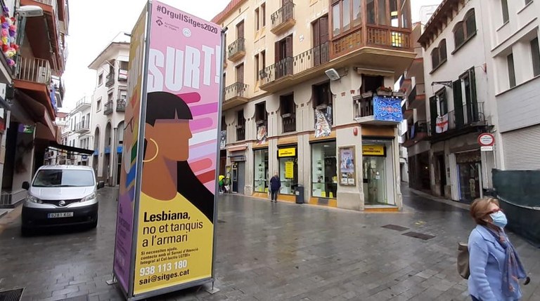 L’Ajuntament de Sitges commemora l’Orgull LGTBI amb una campanya post-confinament