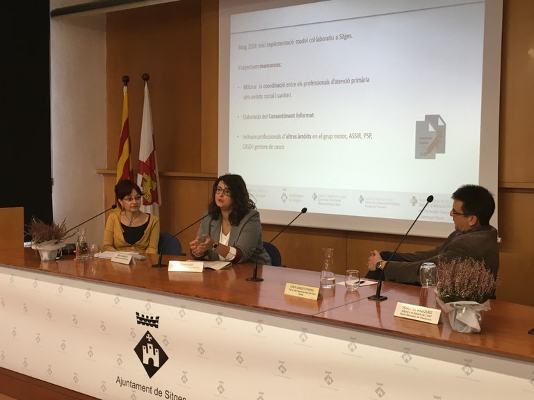 El CAP de Sitges i els serveis socials de l’Ajuntament de Sitges impulsen un model de treball col·laboratiu