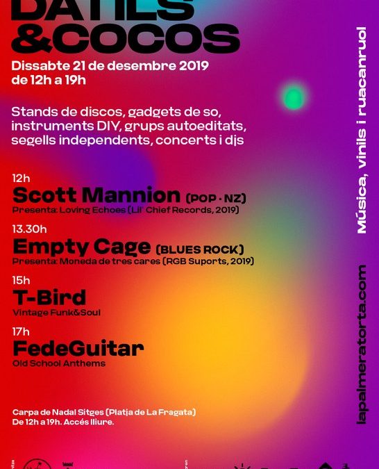 Sitges celebrarà el 21 de desembre la primera edició de la Fira Musical Dàtils & Cocos